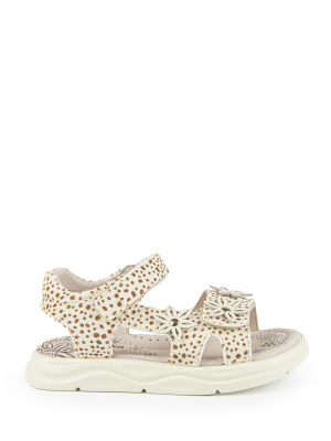 Босоножки для девочки Kapika бежевый