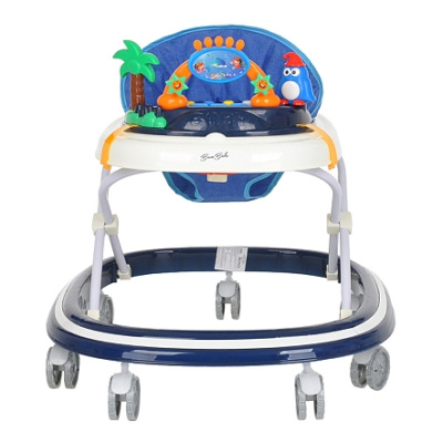 Ходунки Оазис 7 силик.колес,игрушки,муз 64х56х52 Deep blue/Синий BAMBOLA  