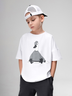 Футболка с коротким рукавом Bodo белый