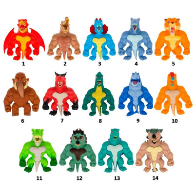 Фигурки DINO 1TOY MONSTER FLEX 