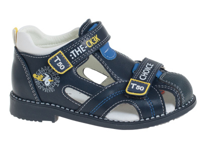 Сандалии для мальчика Сказка темно-синий
