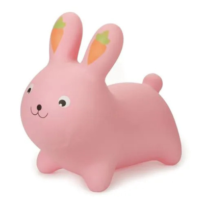 Надувной попрыгун Altacto "Зайчик" (макс. нагрузка 60 кг, розовый)