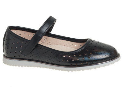 Туфли для девочки Сказка черный