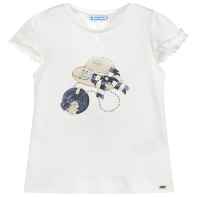 Футболка с коротким рукавом для девочки Mayoral