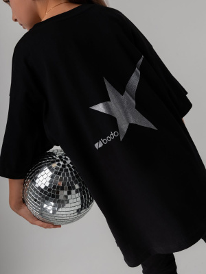 Футболка с коротким рукавом Bodo черный