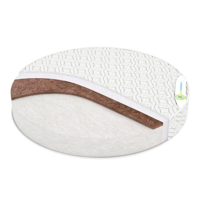 Матрац в кроватку круг 75*75*10 МОНИС СТИЛЬ