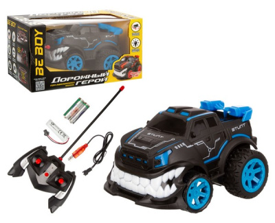 Машинка на пульте р/у BeBoy с зарядным устройством USB, вращение на 360°