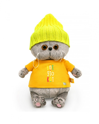 Басик BABY в футболке "Вот это кот" BB-153