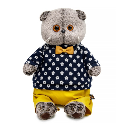 Басик в джемпере в цветочек Ks22-274