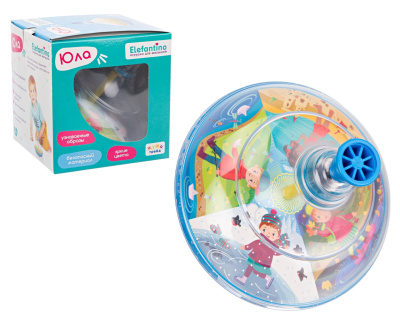 Юла прозрачная Elefantino Времена года