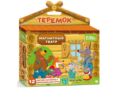 Кукольный театр магнитный Теремок ET05-001
