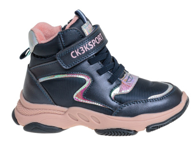 Ботинки для девочки Сказка темно-синий