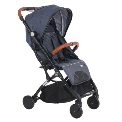 Коляска детская прогулочная VOYAGE BLUE PITUSO джинсовый