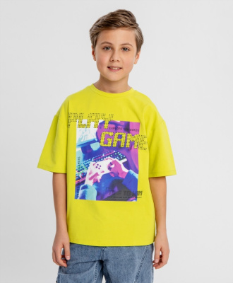 Футболка с коротким рукавом для мальчика Button Blue