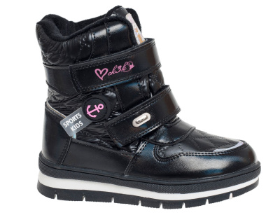 Сапоги для девочки Сказка черный