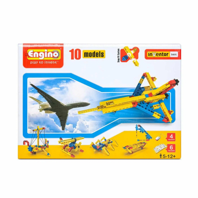 БАЗА Engino: 10 МОДЕЛЕЙ ИЗ ОДНОГО КОМПЛЕКТА