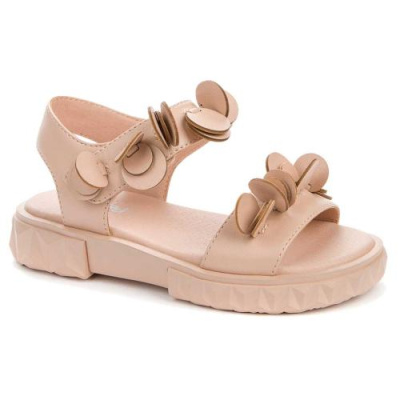 Босоножки для девочки BETSY бежевый