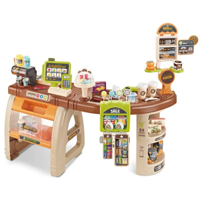 Игровой набор Супермаркет 93х50х79 см, 52 эл-та свет, звук PITUSO