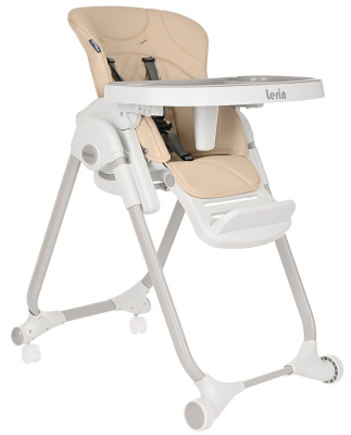 Стул для кормления Lerin Beige/Бежевый ECO-кожа PITUSO 
