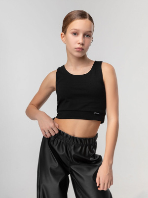 Топ для девочки Bodo черный