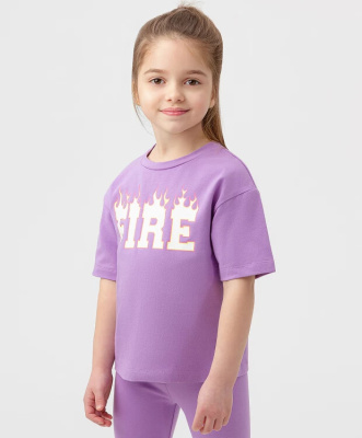 Футболка с коротким рукавом для девочки Button Blue