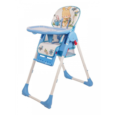 Стульчик для кормления Голубой Мишутка*