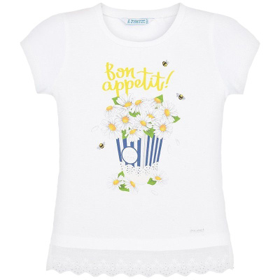 Футболка с коротким рукавом для девочки Mayoral