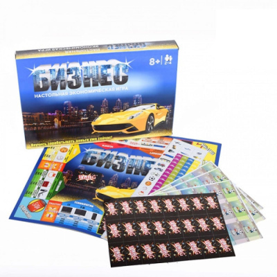 Игра настольная "Бизнес 2", 4,5*28,5*42 см