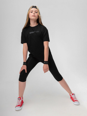 Велосипедки для девочки Bodo черный