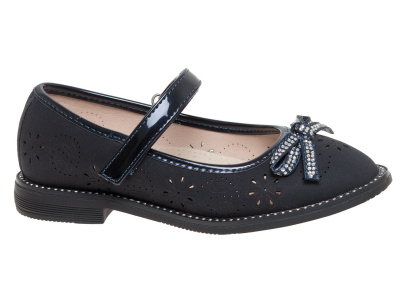 Туфли для девочки Сказка темно-синий