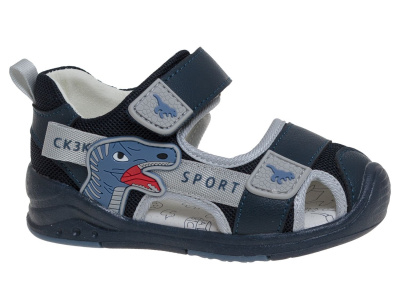 Сандалии для мальчика Сказка темно-синий