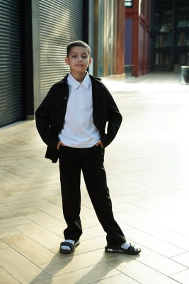 Брюки для мальчика Deloras черный