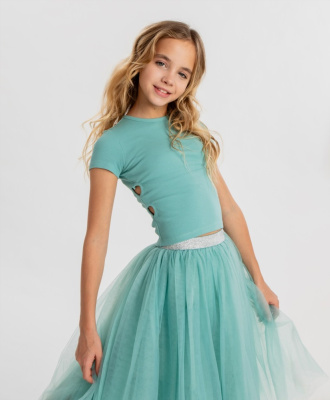Футболка с коротким рукавом для девочки Button Blue