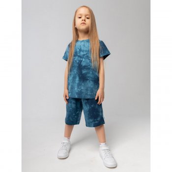 Футболка с коротким рукавом + шорты Bodo синий