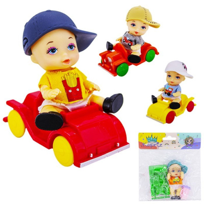 Пупс Miss Kapriz 701BMKA с машинкой 