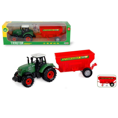 Набор "Фермер" инерц., трактор с прицепом, в/к 31*7*9 см