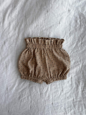 Шорты из муслина MIMILASHIK кофе