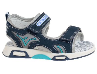 Сандалии для мальчика Сказка темно-синий