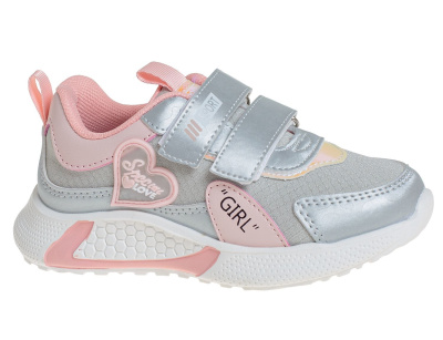 Кроссовки для девочки Сказка серебро