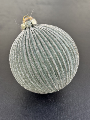 Шар стеклянный MERRY GREEN 10 см 1 шт