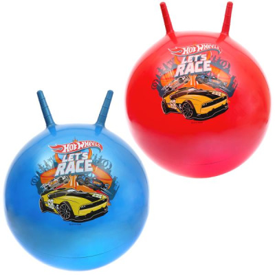 Мяч Hot Wheels 45см с рожками Играем вместе