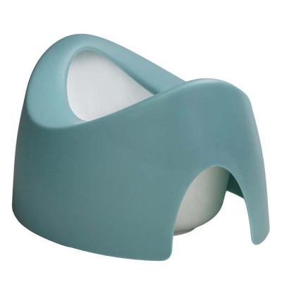 Горшок туалетный Teggi Бирюзовый/Белый ТЕГА ПОЛЬША