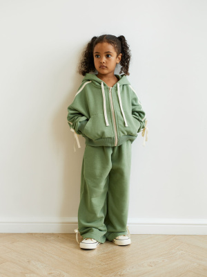 Костюм с бантиками MIMILAV мятный