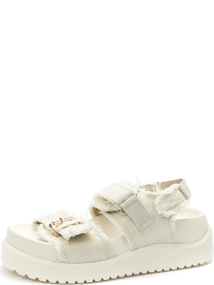 Босоножки для девочки KEDDO бежевый