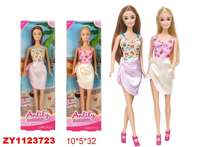 Кукла в ассорт.,  в/к 10*05*32 см