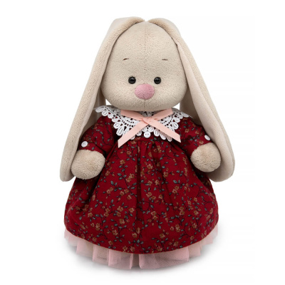 Зайка Ми в платье с кружевным воротником (малый) StS-650