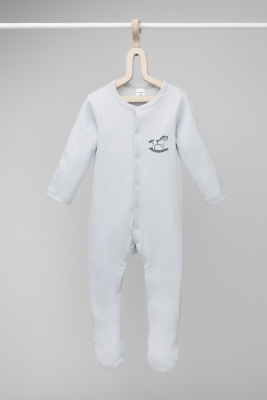 Комбинезон Crockid серый рассвет лошадка