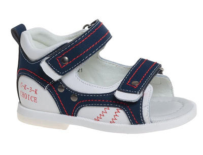 Сандалии для мальчиков Сказка белый