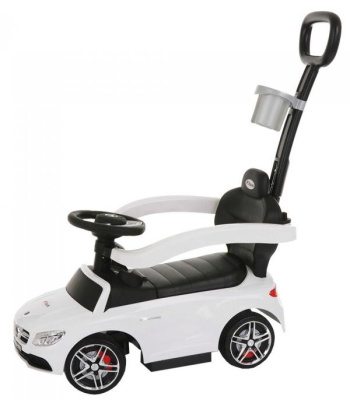 Каталка PITUSO MERCEDES-BENZ (ручка, бампер, подставка для ног) White/Белый