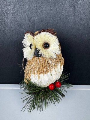 Сова с калиной